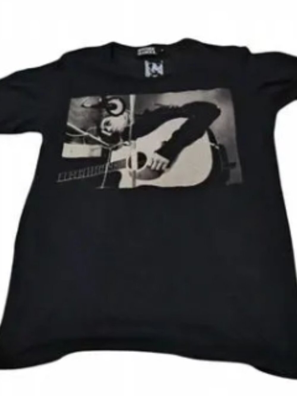 Number (N)ine Guitar Graphic T-Shirt Black